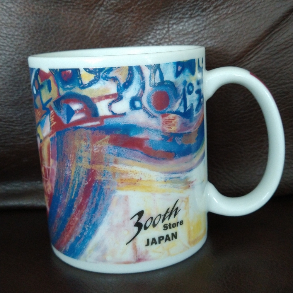 RARE Starbucks 300th Japan Store mug